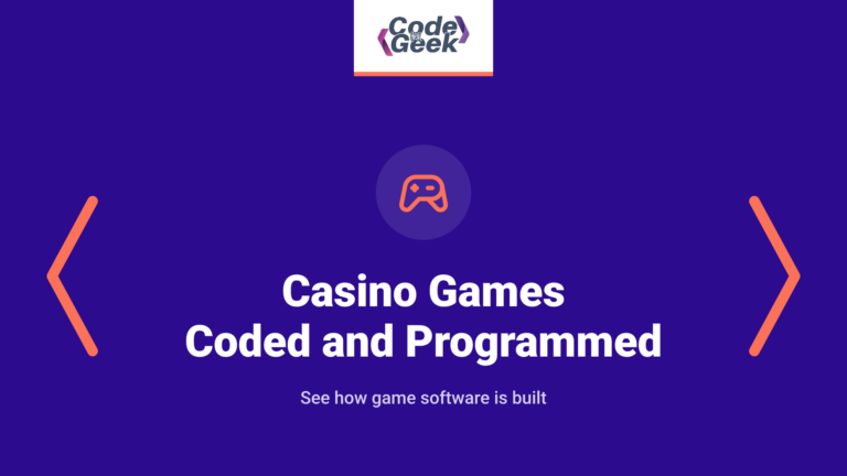 How are Casino Games Coded and Programmed￼