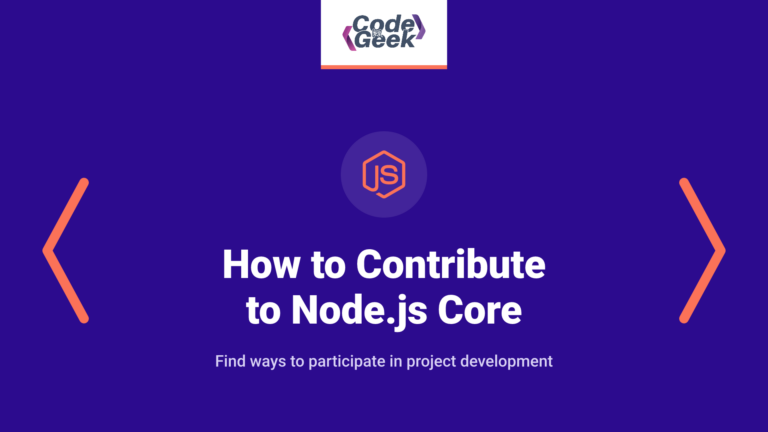How to Contribute to Node.js Core