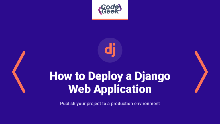 How to Deploy a Django Web Application