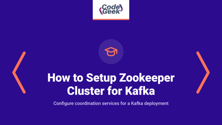 How to Setup Zookeeper Cluster for Kafka