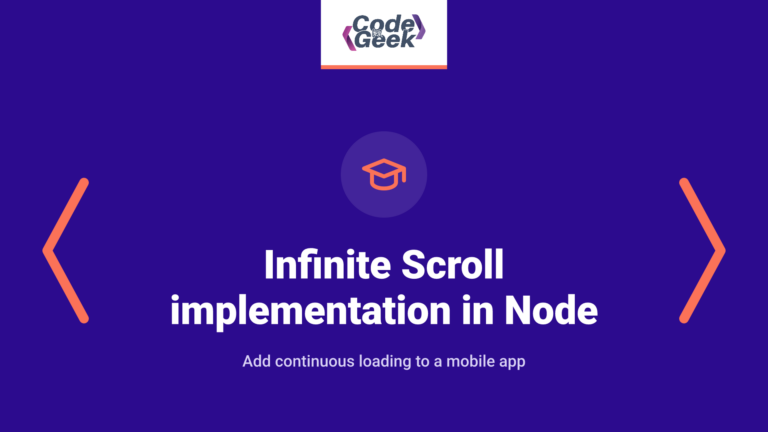 Infinite Scroll implementation in React Native and Node