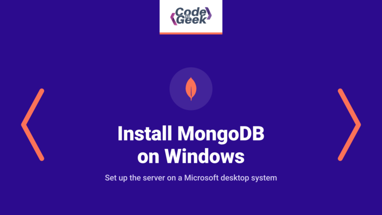 Install MongoDB on Windows (Step-by-Step Guide with Screenshots)