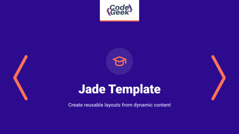 Jade Template Engine