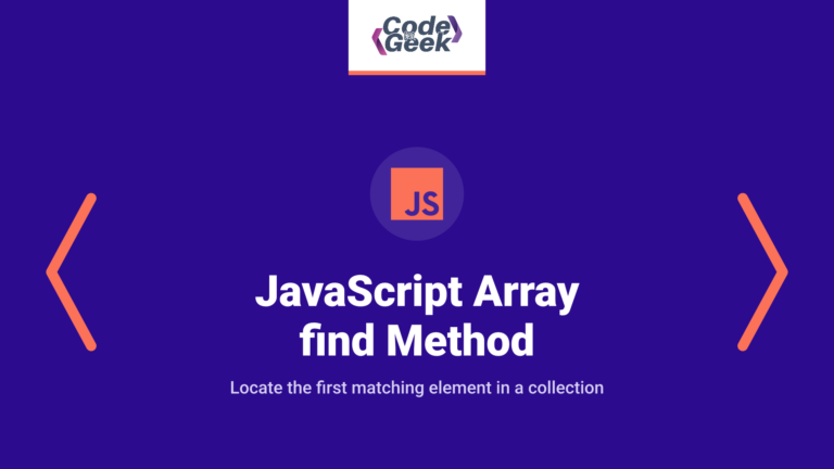 JavaScript Array find Method (All Variants)
