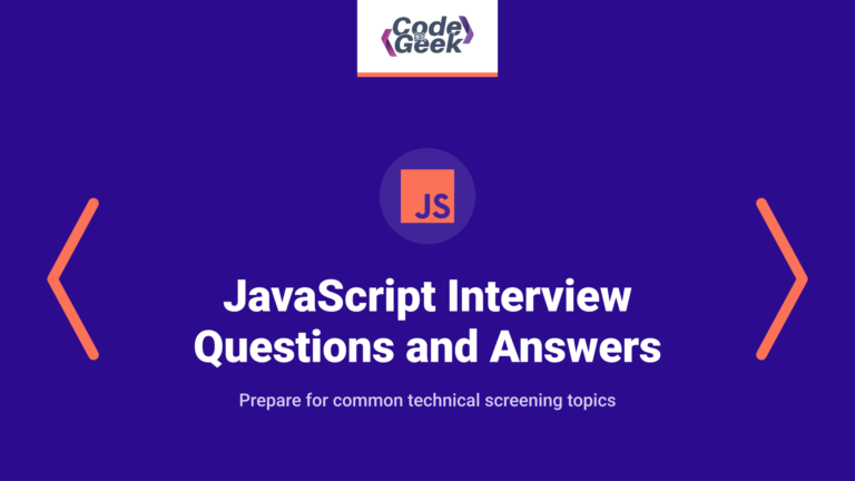 Top 50 JavaScript Interview Questions and Answers