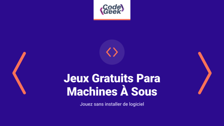 Jeux Gratuits Para Machines À Sous Sans Téléchargement!