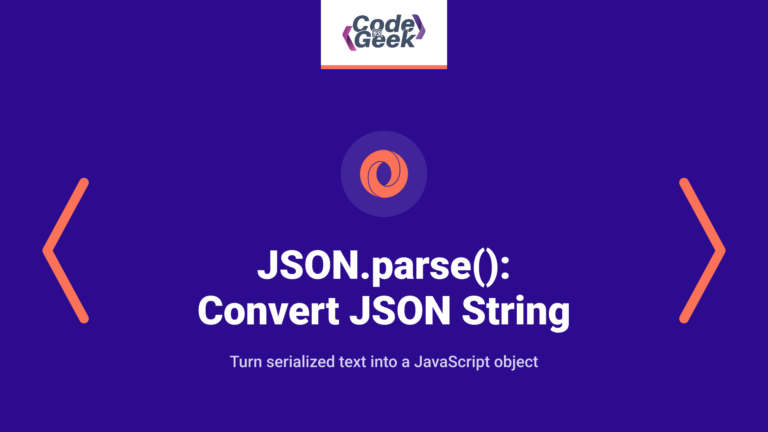 JSON.parse(): Convert JSON String To Object Using NodeJS