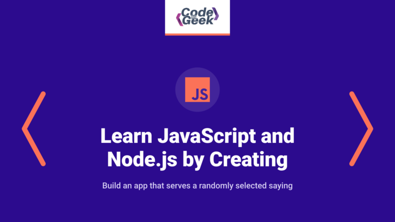 Learn JavaScript and Node.js by Creating a Random Quote Generator