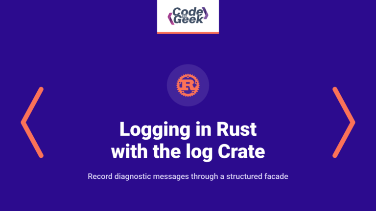 Logging in Rust with the log Crate