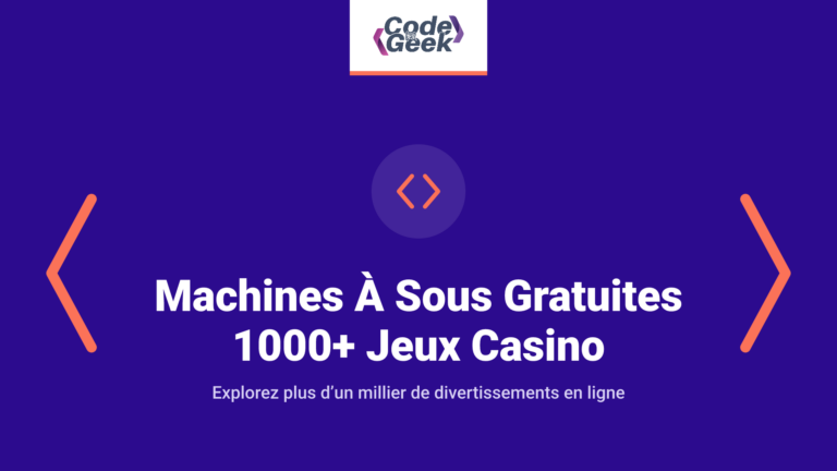 Machines À Sous Gratuites 1000+ Jeux Casino En Ligne