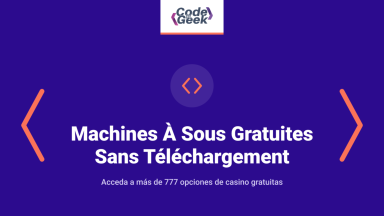 Machines À Sous Gratuites Sans Téléchargement: 777+ Jeux Para Casino Gratuits