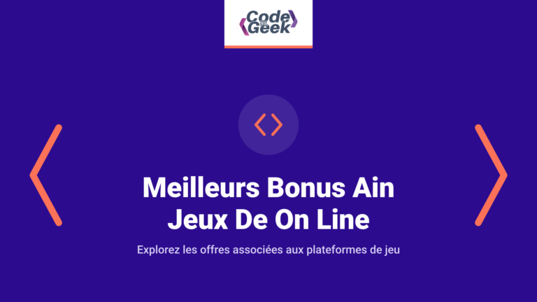 Meilleurs Bonus Ain Jeux De On Line Casino En Ligne En Ligne