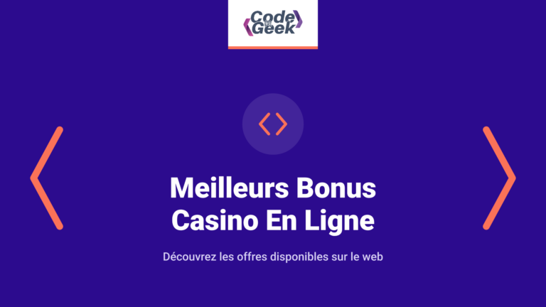 Meilleurs Bonus Casino En Ligne 2025