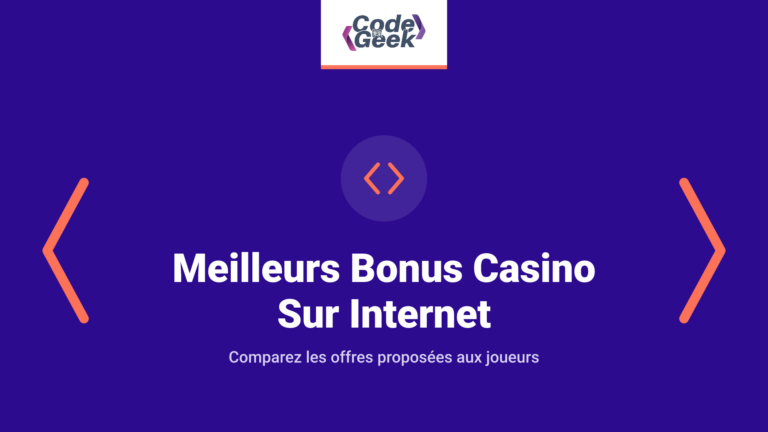 Meilleurs Bonus Casino Sur Internet 2025