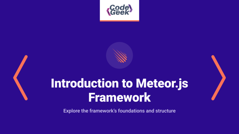 Introduction to Meteor.js framework