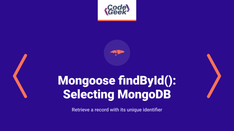 Mongoose findById() Function: Selecting MongoDB Document by ID