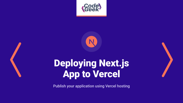 Deploying Next.js App to Vercel: A Step-by-Step Guide