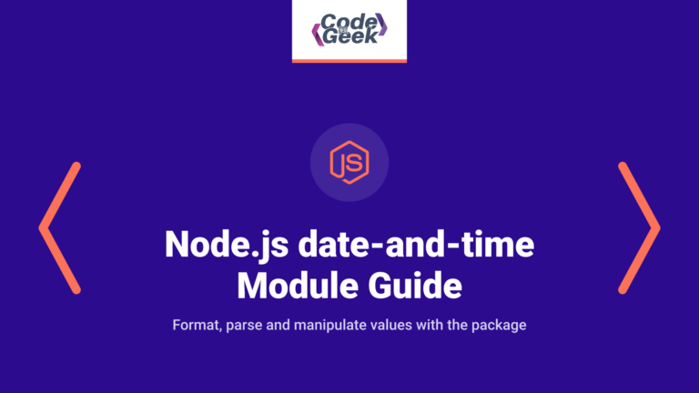 Node.js date-and-time Module: A Complete Guide