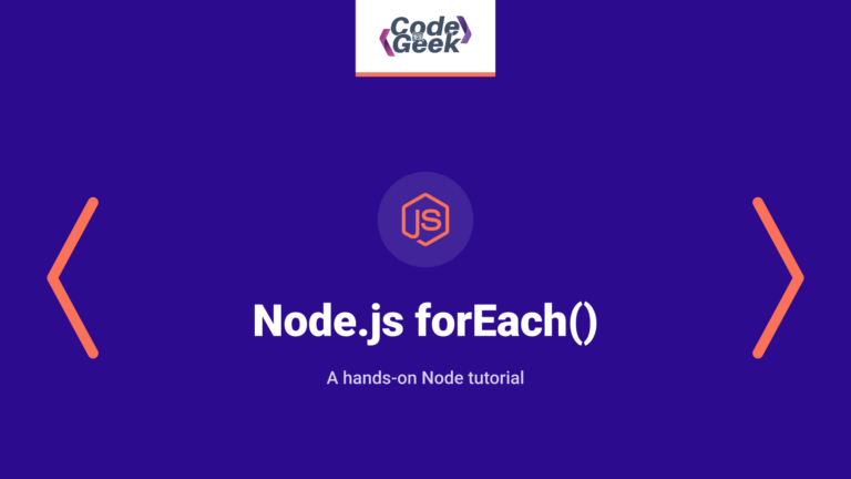 Node.js forEach() Method: A Detailed Guide
