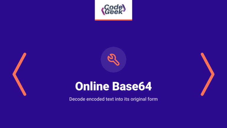 Online Base64 Decoder