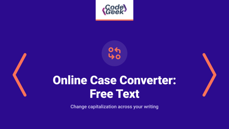 Online Case Converter: Free Text Case Changer
