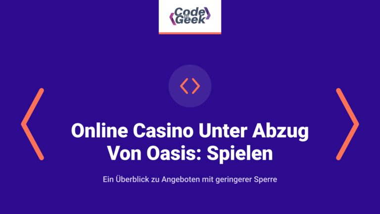 Online Casino Unter Abzug Von Oasis: Spielen Weniger Oasis Sperre 2025