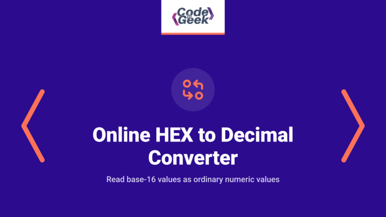Online HEX to Decimal Converter – Instantly Decode Hexadecimal Numbers