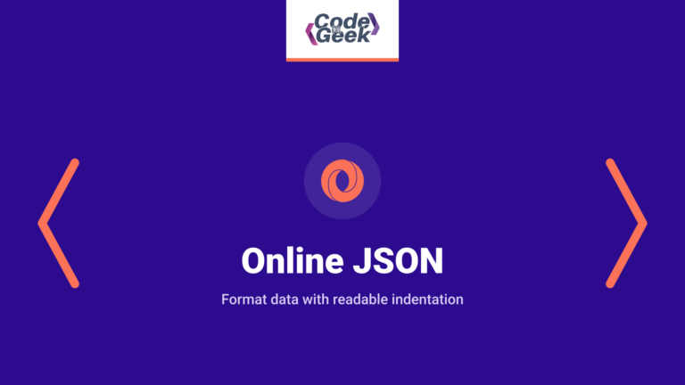 Online JSON Prettify