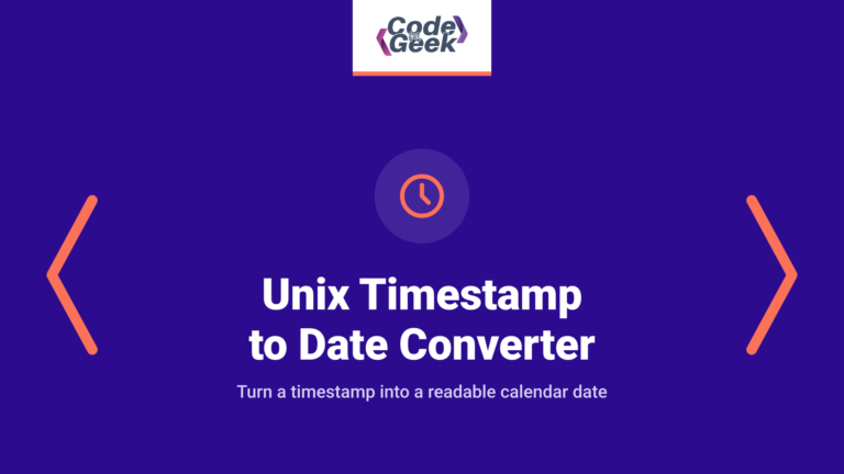 Unix Timestamp to Date Converter: Free Online Tool