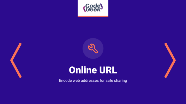 Online URL Encoder