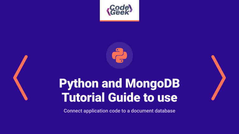 Python and MongoDB Tutorial – A Guide to use Python with MongoDB