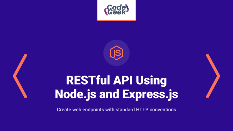 RESTful API Using Node.js and Express.js