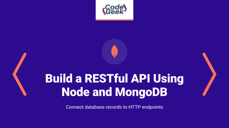 Build a RESTful API using Node and MongoDB