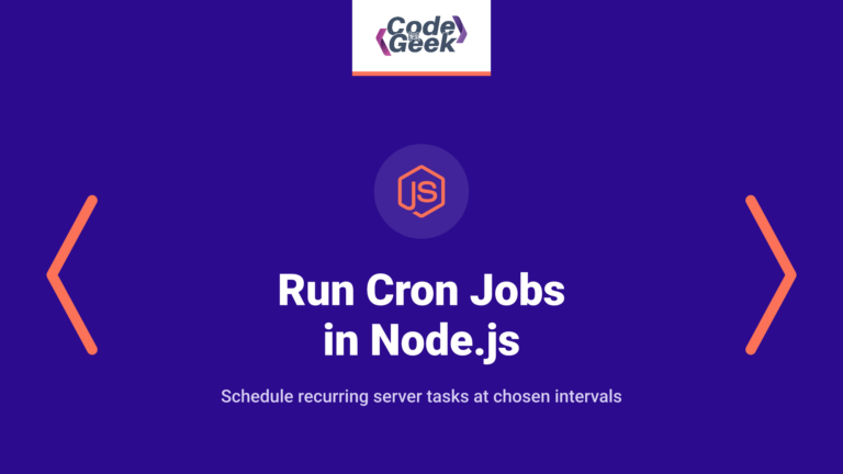 How to Run Cron Jobs in Node.js?