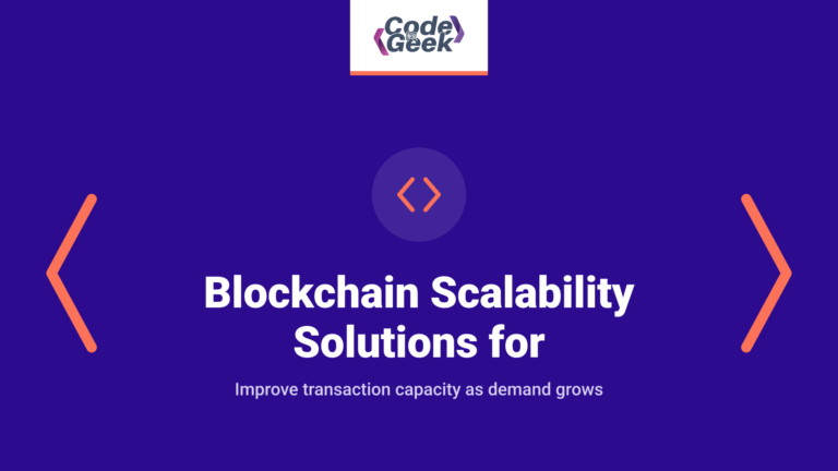 Blockchain Scalability Solutions for Applications