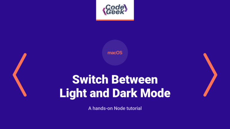 Switch Between Light and Dark Mode in macOS Mojave Command Line