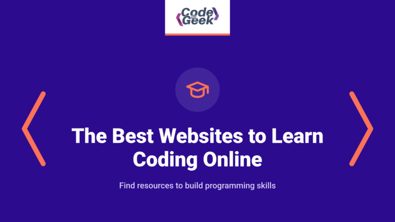 The Best Websites to Learn Coding Online