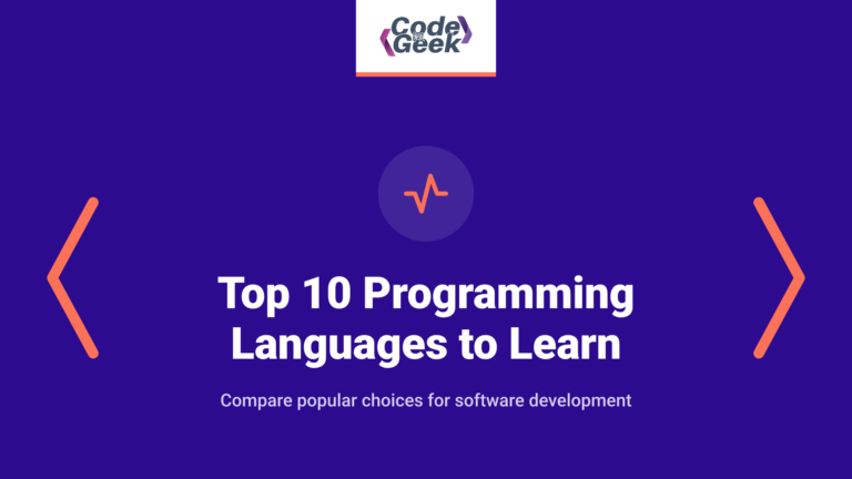 Top 10 Programming Languages to Learn