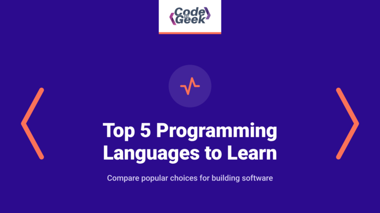 Top 5 Best Programming Languages to Learn in 2023