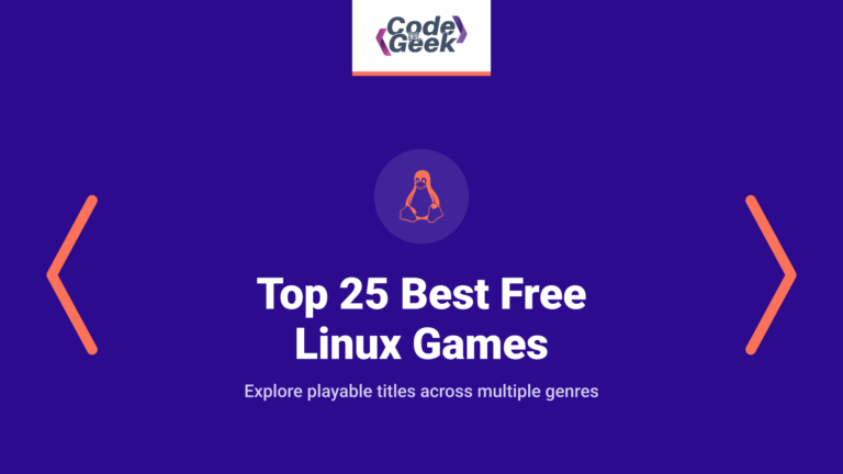 Top 25 Best Free Linux Games