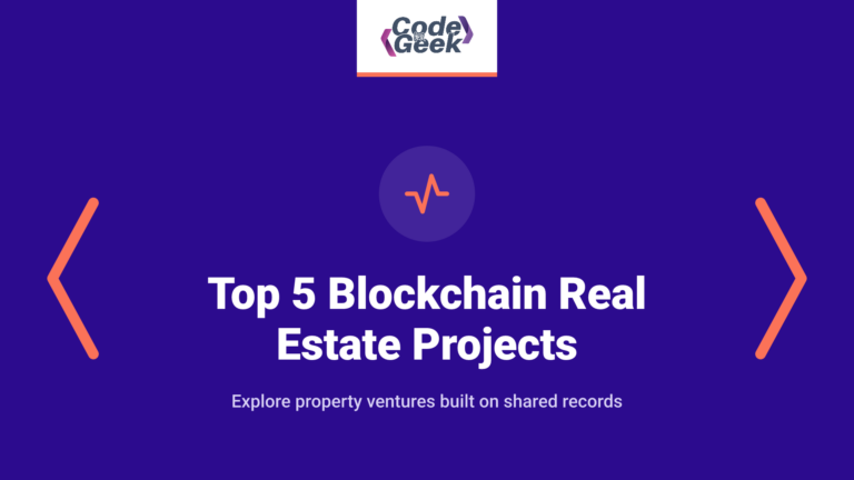Top 5 Blockchain Real Estate Projects