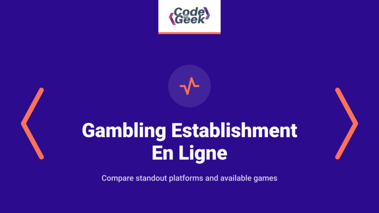 Top Gambling Establishment En Ligne: Hiératique Des Meilleurs Websites 2025