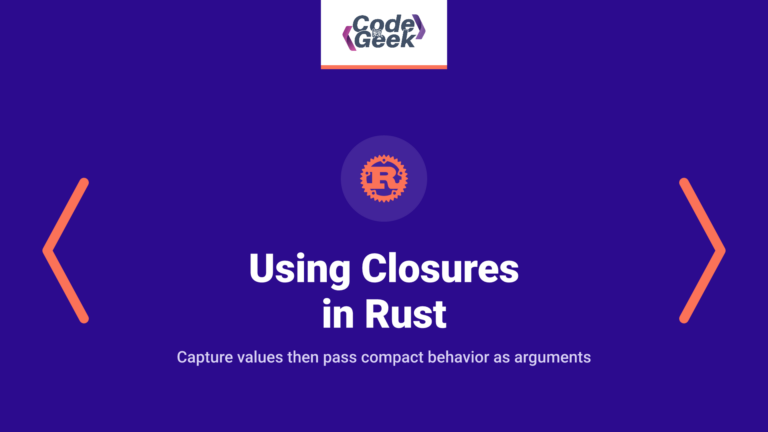 Using Closures (Anonymous Functions) in Rust