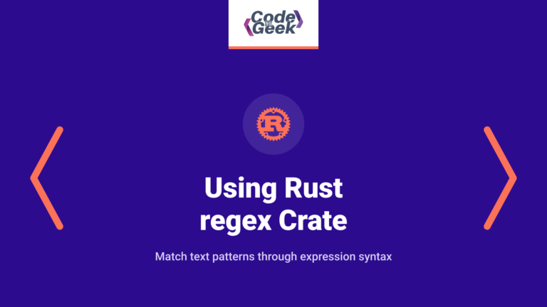 Using Regular Expressions in Rust with the regex Crate