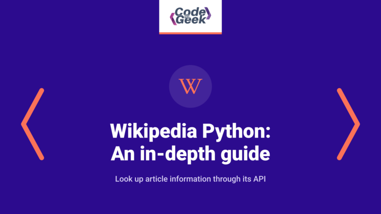 Wikipedia Python: An in-depth guide