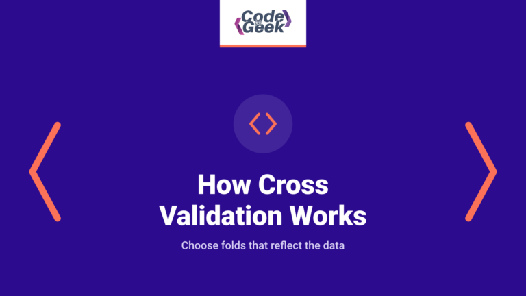 How Cross Validation Works in Data Products