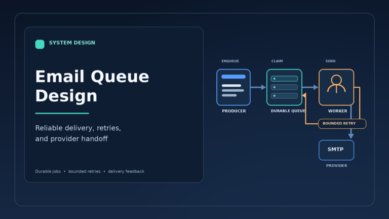 Email Queue Design