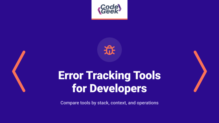 5 Error Tracking Tools for Developers in 2026