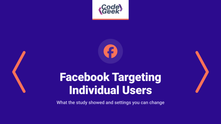 Facebook Targeting Individual Users: What It Means