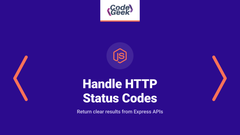 Handle HTTP Status Codes in Node.js